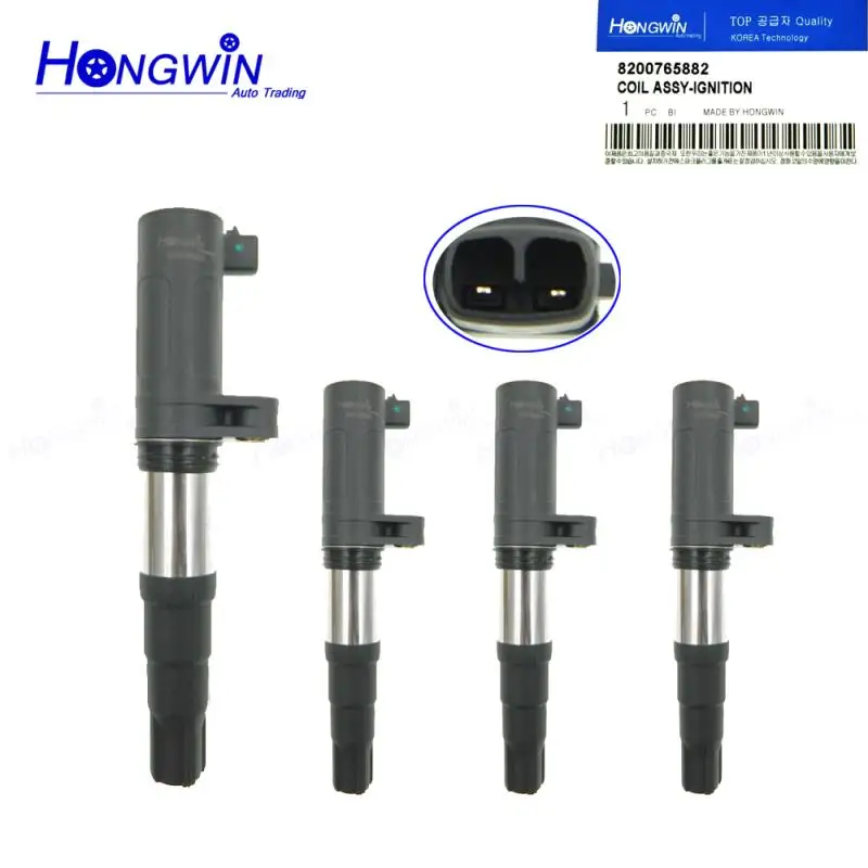 4 Pcs/Set 8200765882 Ignition Coil For Renault Kangoo Scenic Clio Megane 7700113357 8200405098 7700875000 8200208611 8200380267
4 Pcs/Set 8200765882 Ignition Coil For Renault Kangoo Scenic Clio Megane 7700113357 8200405098 7700875000 8200208611 8200380267