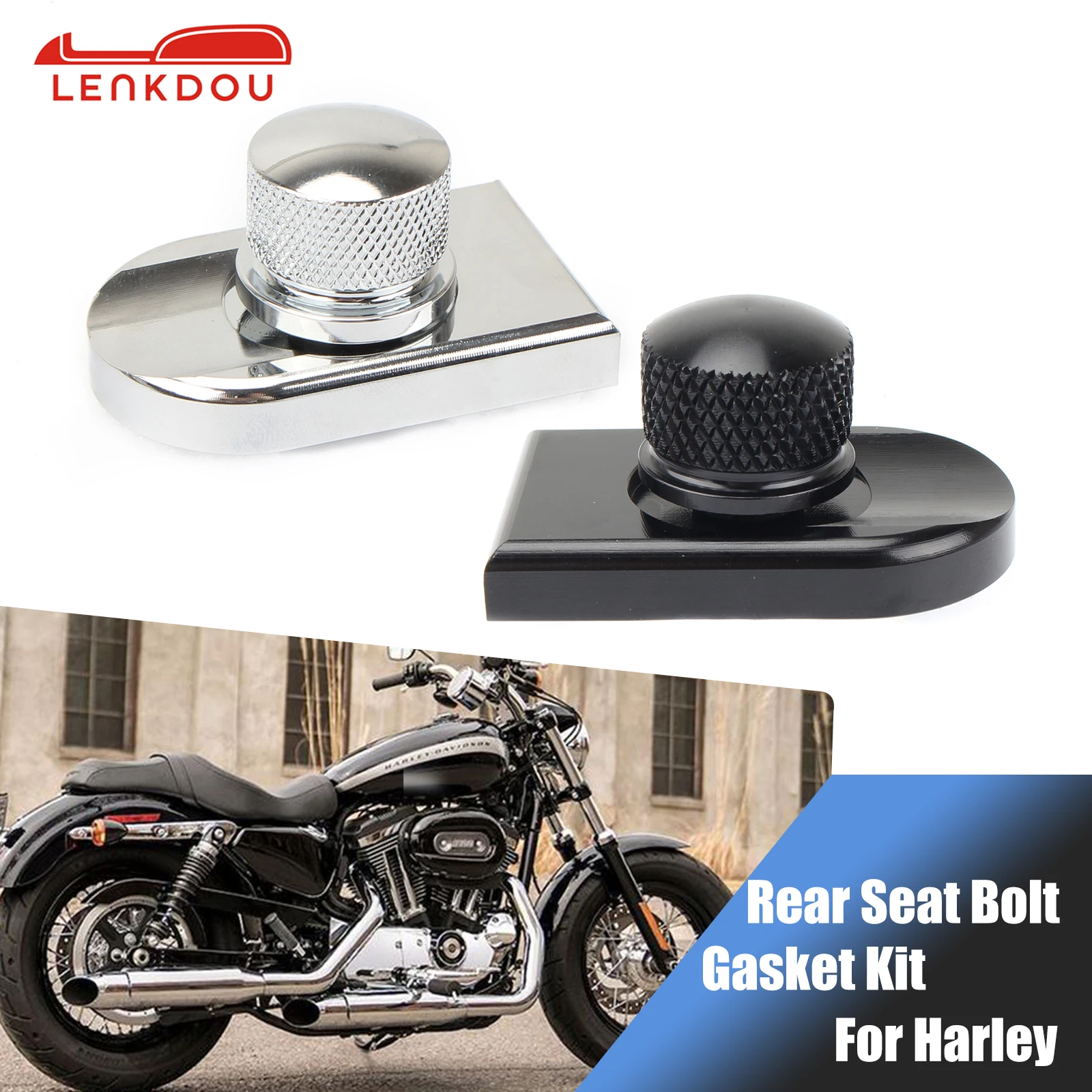 Rear Seat Bolt Screw Gasket Kit For Harley Sportster Dyna Softail Touring Custom Chopper Bobber Motorcycle Accessories Tab Cover 
Rear Seat Bolt Screw Gasket Kit For Harley Sportster Dyna Softail Touring Custom Chopper Bobber Motorcycle Accessories Tab Cover