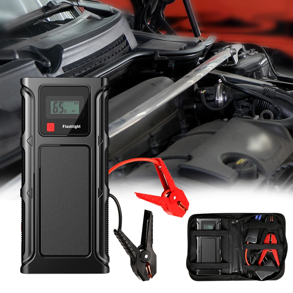 GKFLY 2022 Car Jump Starter Emergency Starting Device Power Bank Starter Cable Car Battery Booster for Petrol Diesel Car
GKFLY 2022 Car Jump Starter Emergency Starting Device Power Bank Starter Cable Car Battery Booster for Petrol Diesel Car