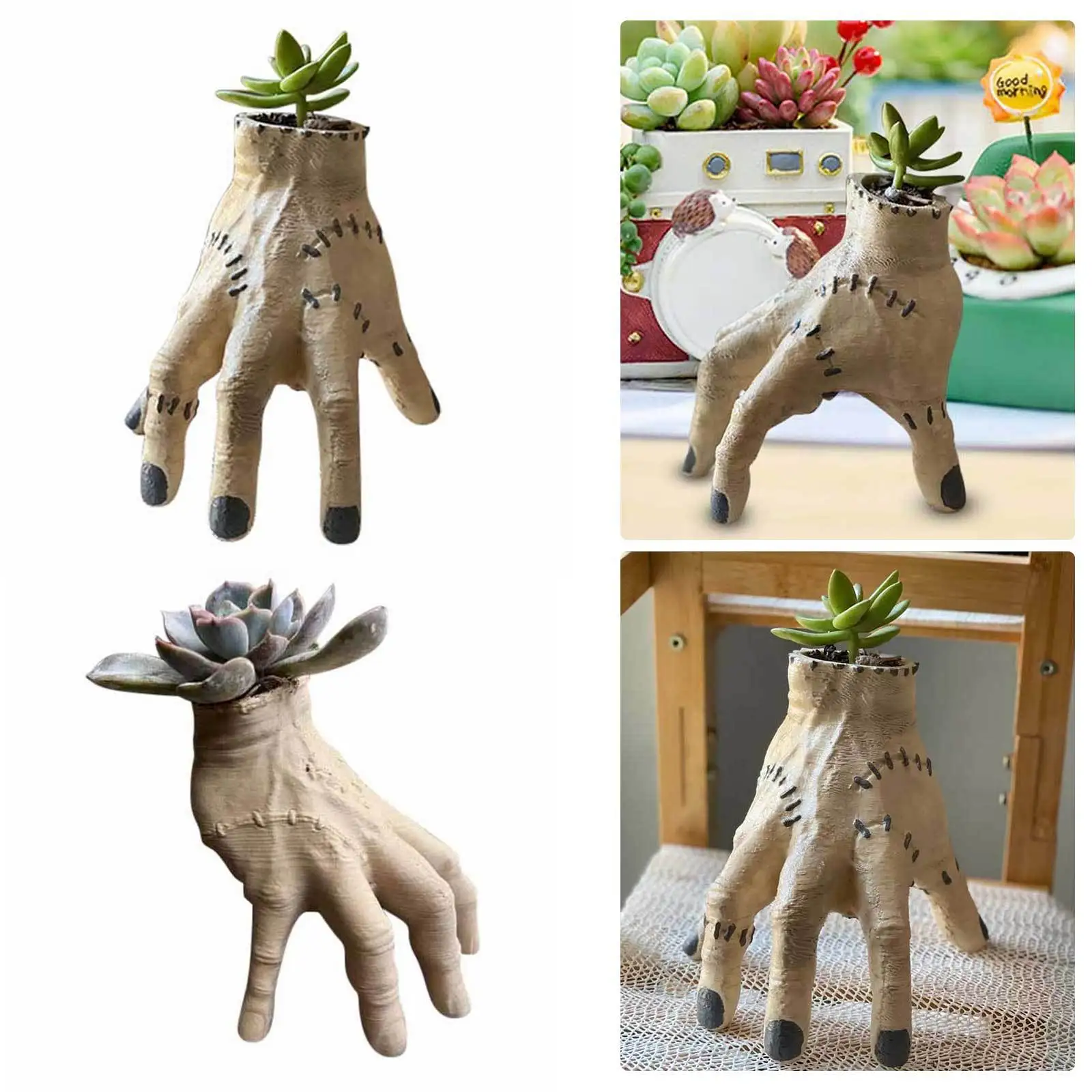 Decorations Pots Wednesday Halloween Atmosphere Flower Figurine From Toy Addams Resin Hand Thing Family
Decorations Pots Wednesday Halloween Atmosphere Flower Figurine From Toy Addams Resin Hand Thing Family