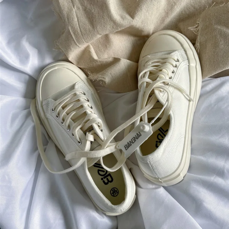 Women's Canvas Shoes Thick Sole Heightening All-match Ugly Cute Bulk Shoes Women's White Sneakers Tenis Feminino Women's Shoes
Women's Canvas Shoes Thick Sole Heightening All-match Ugly Cute Bulk Shoes Women's White Sneakers Tenis Feminino Women's Shoes