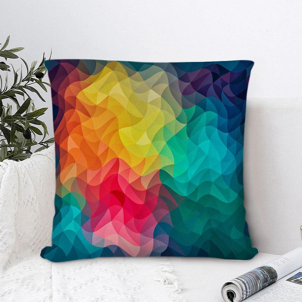 Abstract Color Polyester Pillow Cover Decorative Pillows for Sofa Bedroom Pillow Cases Home Decor Cushion Covers 45*45cm
Abstract Color Polyester Pillow Cover Decorative Pillows for Sofa Bedroom Pillow Cases Home Decor Cushion Covers 45*45cm