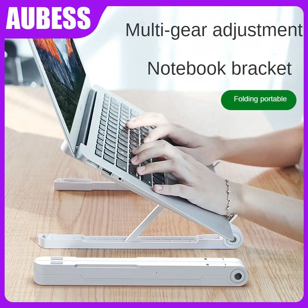 Pbt Mixed Laptop Holder Multifunctional Adjustable Cooling Stand Anti-skid Portable Bracket White/black Computer Bracket Durable
Pbt Mixed Laptop Holder Multifunctional Adjustable Cooling Stand Anti-skid Portable Bracket White/black Computer Bracket Durable