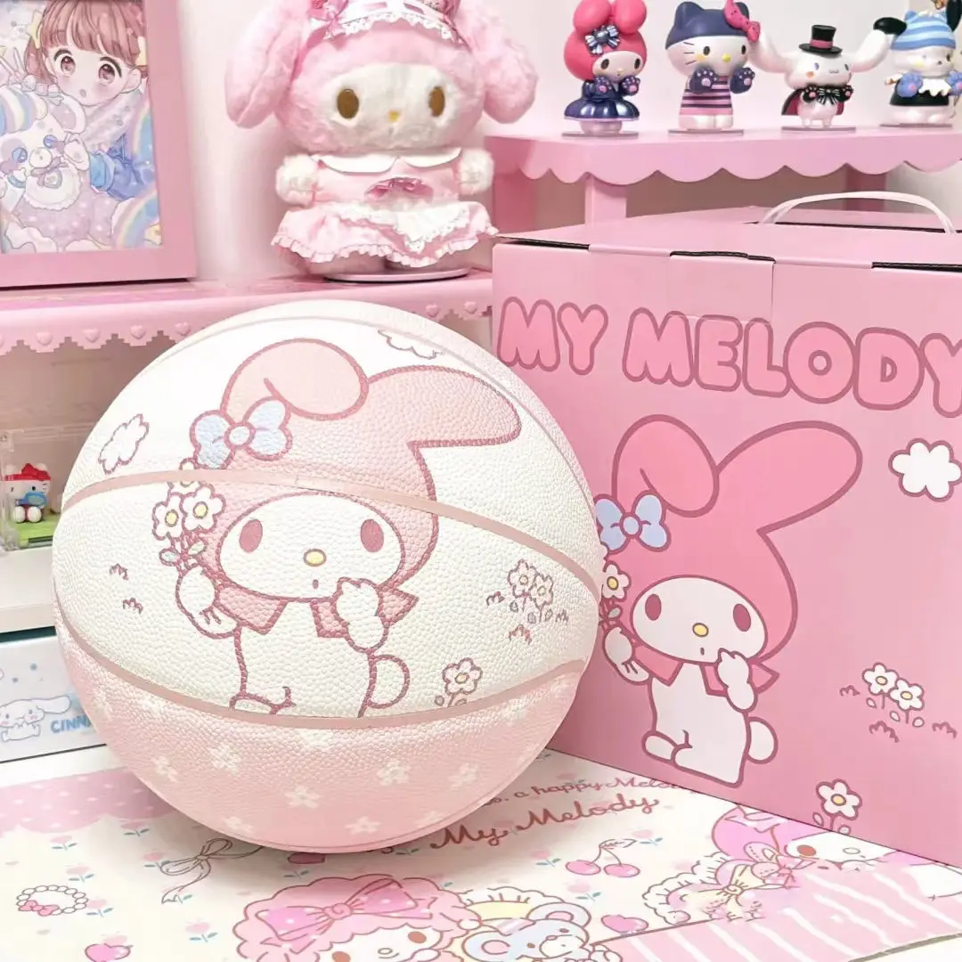 Kawaii Sanrio My Melody Basketball Anime Co Branding Series Indoor and Outdoor Universal Couple Gift for Girlfriend A No.7 Ball
Kawaii Sanrio My Melody Basketball Anime Co Branding Series Indoor and Outdoor Universal Couple Gift for Girlfriend A No.7 Ball