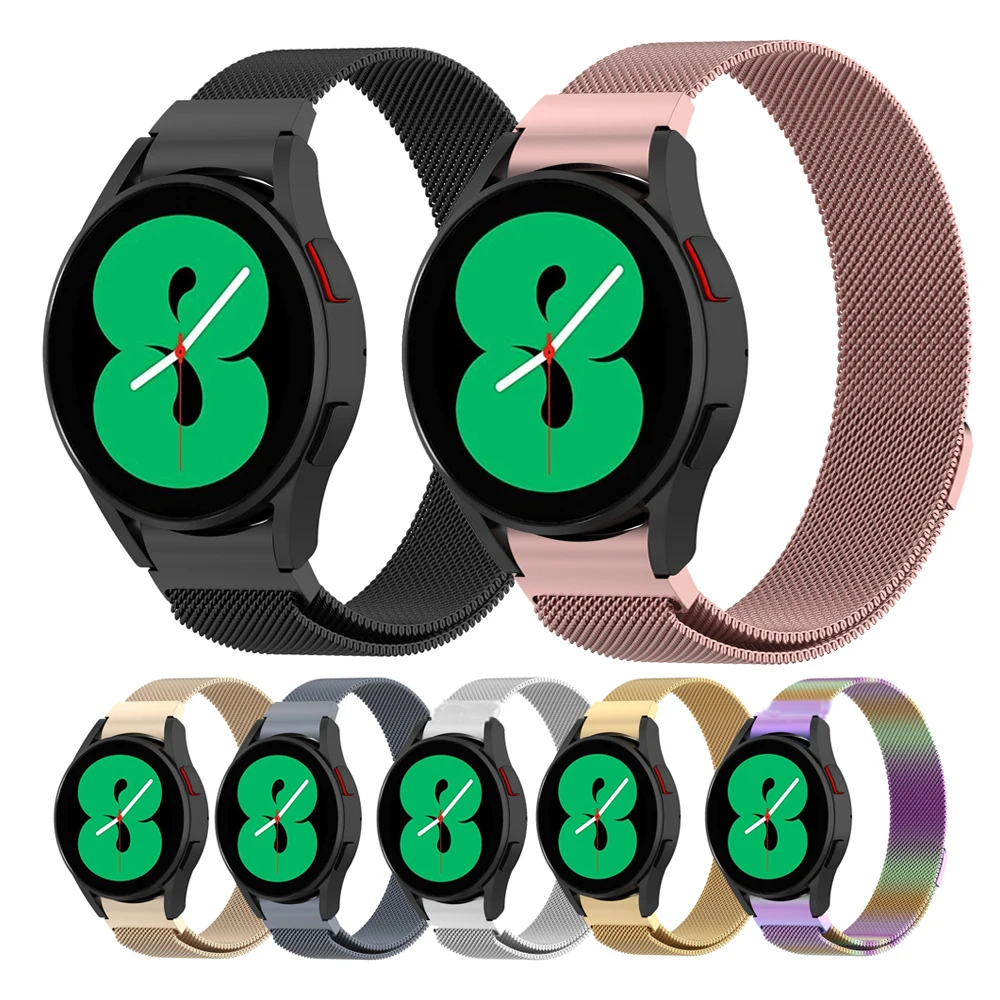 No Gaps Magnetic Correa Strap For Samsung Galaxy Watch 4 Classic 46mm 42mm/Watch 4 44 40mm Wrist Band Curved end Metal Bracelet
No Gaps Magnetic Correa Strap For Samsung Galaxy Watch 4 Classic 46mm 42mm/Watch 4 44 40mm Wrist Band Curved end Metal Bracelet