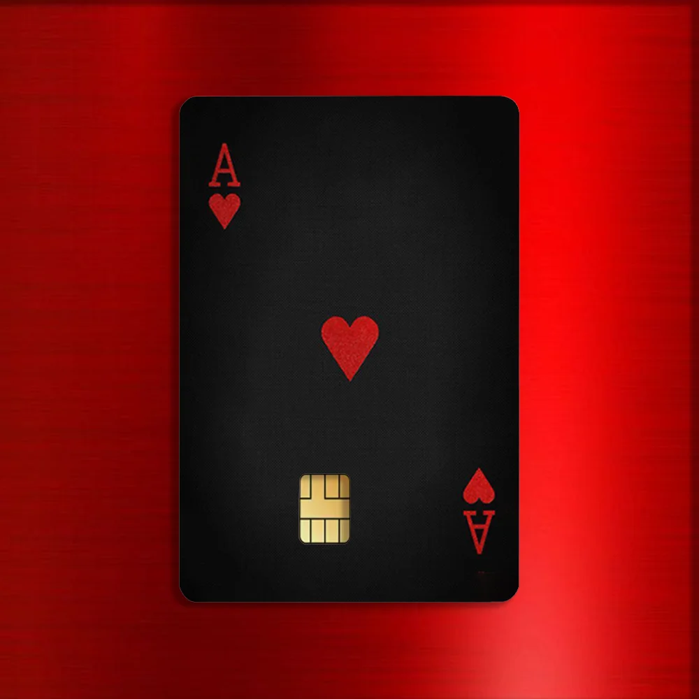 Наклейки Poker Ace of Spades для дебетовых банковских кредитных карт Metro Bus Pass, наклейка, декоративная крышка, 4 шт., кожа для карт
Наклейки Poker Ace of Spades для дебетовых банковских кредитных карт Metro Bus Pass, наклейка, декоративная крышка, 4 шт., кожа для карт