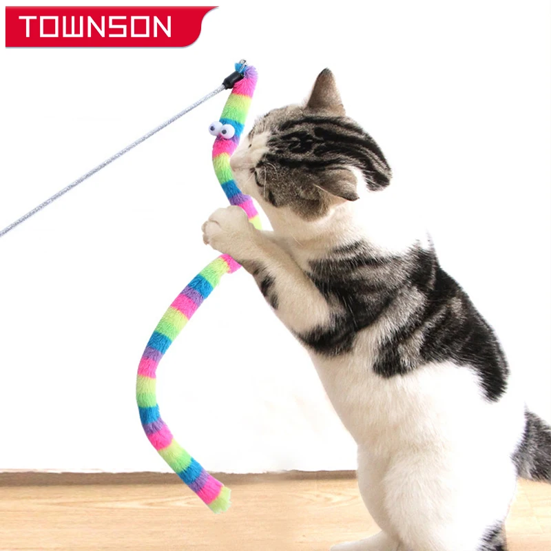 Colorful Cat Toy With Bell Feather Cat Teaser Wand Rod Funny Cat Stick Cat Interactive Toy Pet Cat Supplies Cat Accessory
Colorful Cat Toy With Bell Feather Cat Teaser Wand Rod Funny Cat Stick Cat Interactive Toy Pet Cat Supplies Cat Accessory