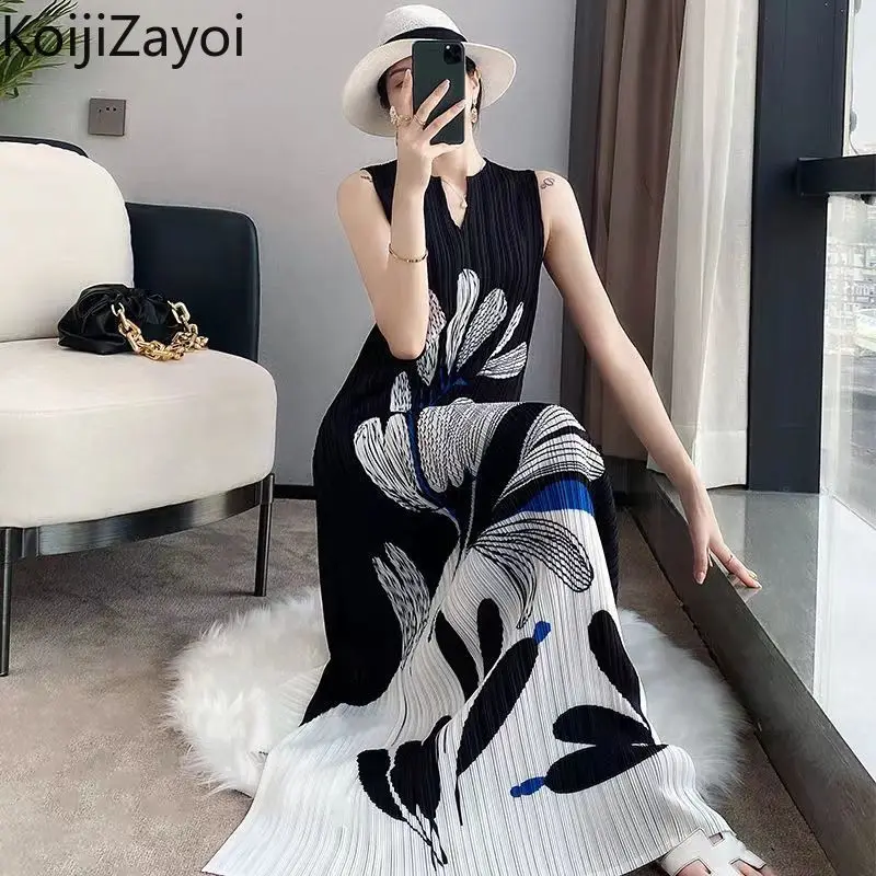 Винтажное женское Свободное длинное вечернее платье Koijizayoi, офисные женские элегантные платья без рукавов с V-образным вырезом, женские шика...
Винтажное женское Свободное длинное вечернее платье Koijizayoi, офисные женские элегантные платья без рукавов с V-образным вырезом, женские шика...