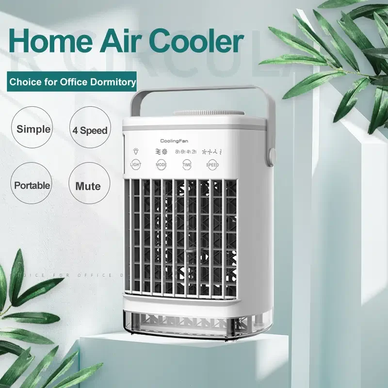Portable Air Conditioner Home Use Mini Air Cooler Portable Air Conditioning For Office 4 Gear Speed Air Cooling Fan Humidifier,
Portable Air Conditioner Home Use Mini Air Cooler Portable Air Conditioning For Office 4 Gear Speed Air Cooling Fan Humidifier,