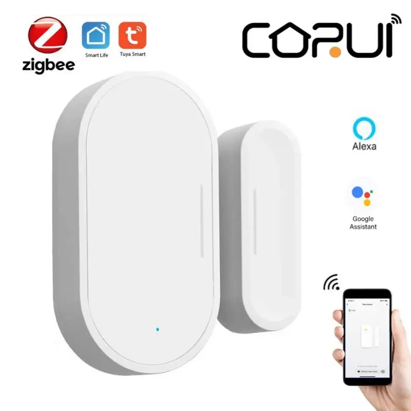 CORUI ZigBee Door And Window Sensor Tuya Smart Security Alarms Smart Life APP Remote Control Work With Alexa Google Assistant
CORUI ZigBee Door And Window Sensor Tuya Smart Security Alarms Smart Life APP Remote Control Work With Alexa Google Assistant