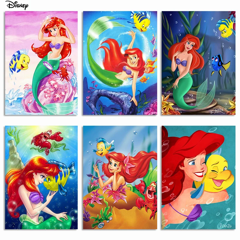 Disney Princesses and Pets Ariel Rapunzel Wall Art Canvas Painting Nordic Posters and Prints Wall Pictures Living Room Decor
Disney Princesses and Pets Ariel Rapunzel Wall Art Canvas Painting Nordic Posters and Prints Wall Pictures Living Room Decor