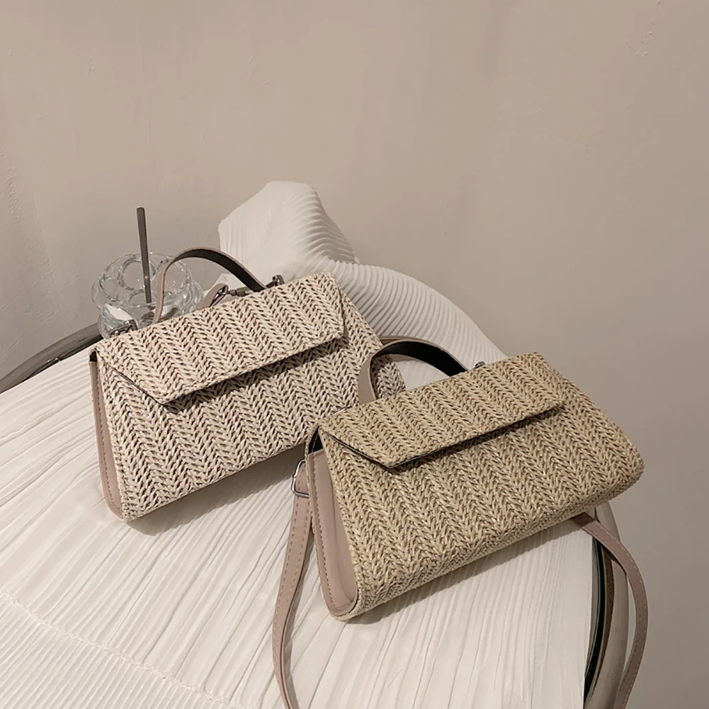 Женская плетеная сумка-мессенджер из ПУ кожи
Женская плетеная сумка-мессенджер из ПУ кожи