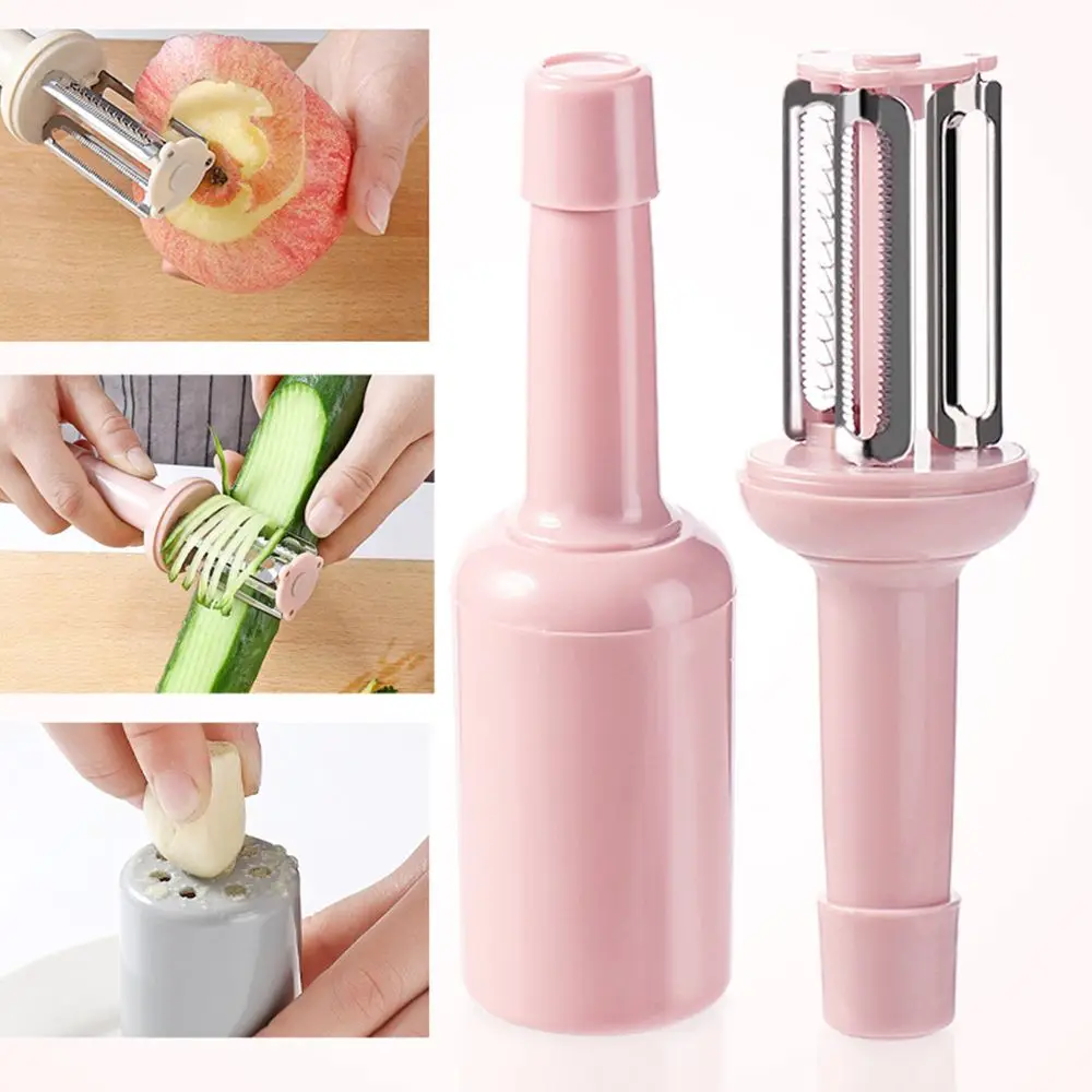 Grater Potato Carrot 3 in 1 Multifunctional Garlic Grinder Peeler Cucumber Slicer Vegetable Fruits Cutter
Grater Potato Carrot 3 in 1 Multifunctional Garlic Grinder Peeler Cucumber Slicer Vegetable Fruits Cutter