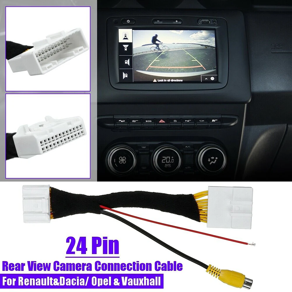 Rear View Camera Adapter Wire White Connector Yellow Wire 12V 24 Pin C24 Double Head Fit For Renault And Dacia
Rear View Camera Adapter Wire White Connector Yellow Wire 12V 24 Pin C24 Double Head Fit For Renault And Dacia