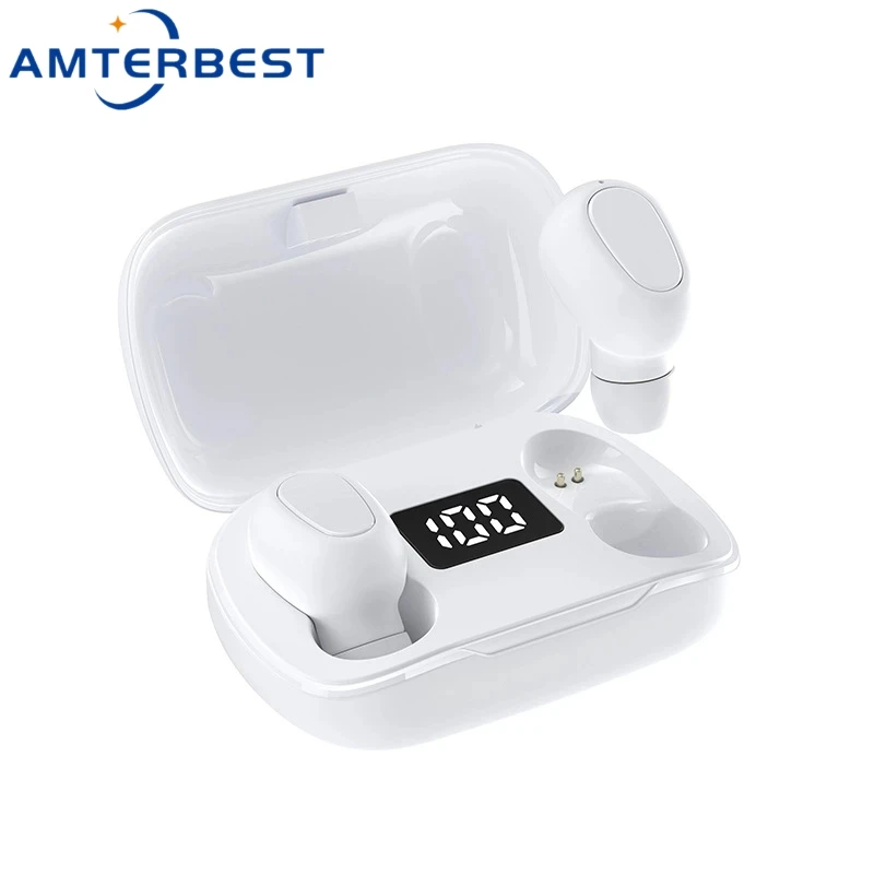 AMTERBEST TWS Bluetooth Earphones Wireless Headphone Stereo Sports Waterproof Earbuds Headsets with Microphone Charging Box
AMTERBEST TWS Bluetooth Earphones Wireless Headphone Stereo Sports Waterproof Earbuds Headsets with Microphone Charging Box