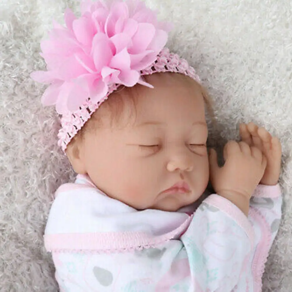 22 Inches Sleeping Menina Soft Silicone S Close Kids Realistic Eyes Bedtime Sleeping With Toy B6j3
22 Inches Sleeping Menina Soft Silicone S Close Kids Realistic Eyes Bedtime Sleeping With Toy B6j3