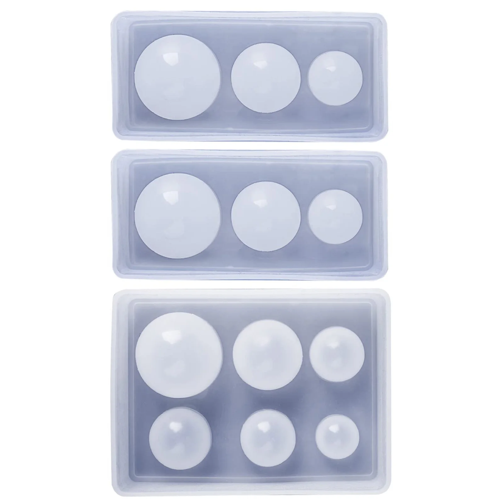 3D Crystal Ball Shape Silicone Mold 3D Planet Ball Epoxy Resin Mould For DIY Epoxy Resin Pendants Crafts Home Decoration Tools
3D Crystal Ball Shape Silicone Mold 3D Planet Ball Epoxy Resin Mould For DIY Epoxy Resin Pendants Crafts Home Decoration Tools