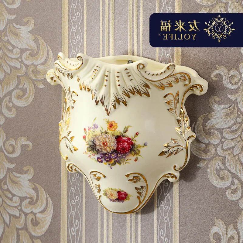 room Living European style retro ceramic wall hanging flower arrangement creative home soft decoration
room Living European style retro ceramic wall hanging flower arrangement creative home soft decoration