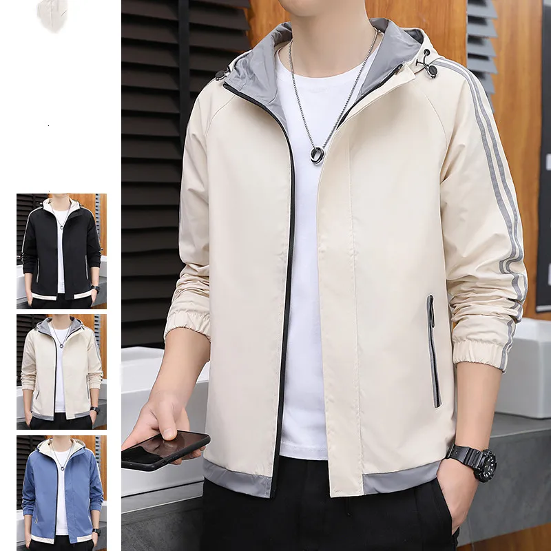 2022 Spring and Autumn new hooded men's versatile casual sports jacket fashion slim brand coat men's wear
2022 Spring and Autumn new hooded men's versatile casual sports jacket fashion slim brand coat men's wear