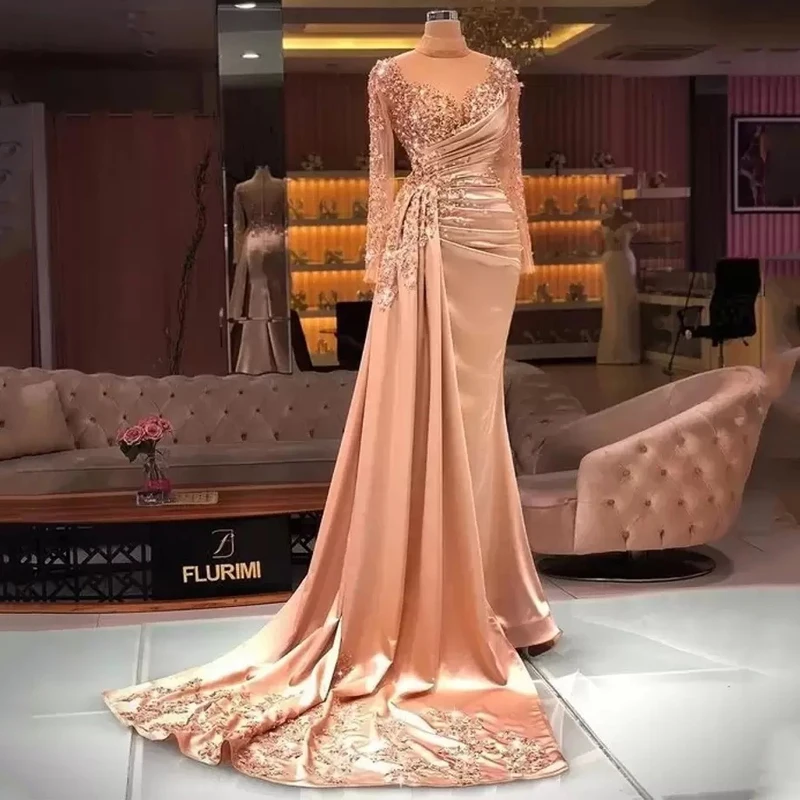 2023 Plus Size Arabic Aso Ebi Luxurious Mermaid Sexy Evening Dresses Sheer Neck Beaded Sequins Prom Formal Party Second Receptio
2023 Plus Size Arabic Aso Ebi Luxurious Mermaid Sexy Evening Dresses Sheer Neck Beaded Sequins Prom Formal Party Second Receptio