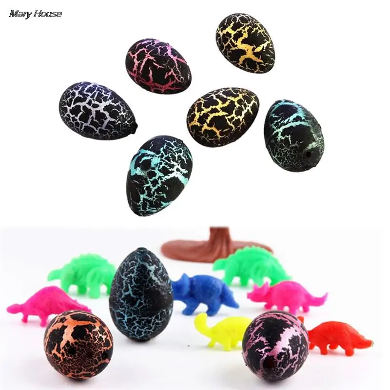 

Dinosaur Eggs Action Figure Add Water Cracks Grow Growing Egg Hatching Growing Kids Education Toy 1pc