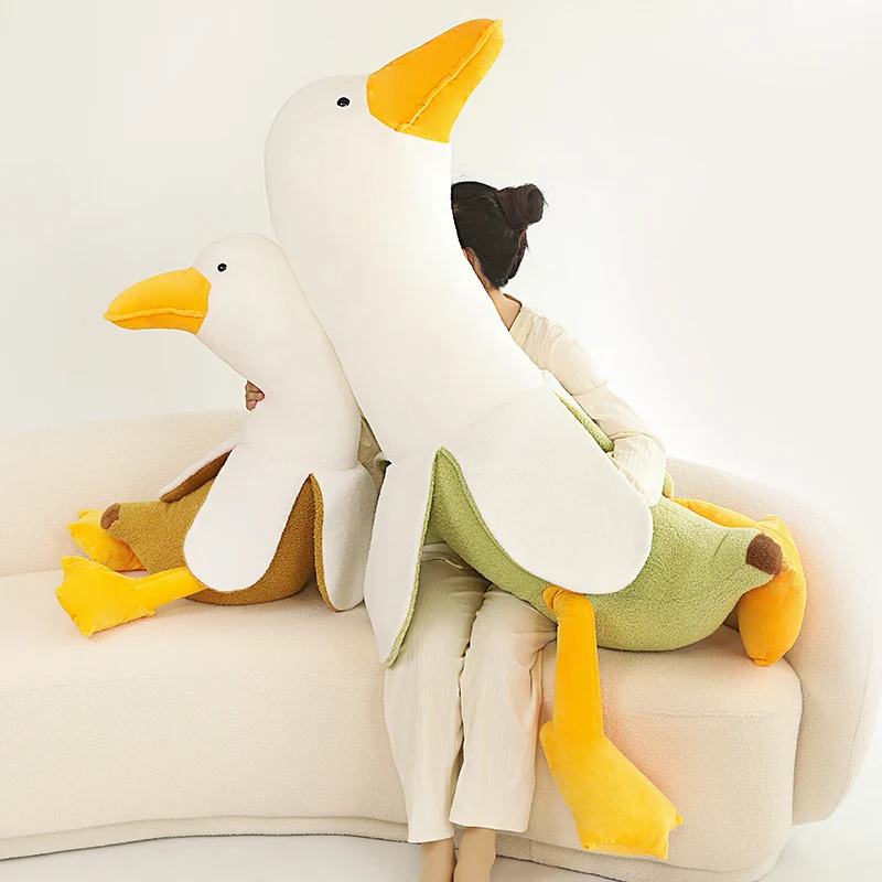 Giant 50-115CM Creative Banana Duck Plush Pillow Soft Down Cotton Cartoon Sleeping Pillow Home Sofa Bed Decoration Girl Gifts
Giant 50-115CM Creative Banana Duck Plush Pillow Soft Down Cotton Cartoon Sleeping Pillow Home Sofa Bed Decoration Girl Gifts