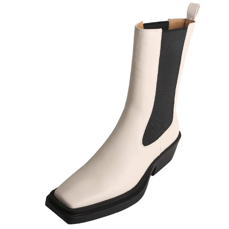 Dilalula Brand Newest Women Genuine Leather Ankle Boots Square Toe Thick Heels Office Casual Popular Shoes Woman Autumn Winter
Dilalula Brand Newest Women Genuine Leather Ankle Boots Square Toe Thick Heels Office Casual Popular Shoes Woman Autumn Winter