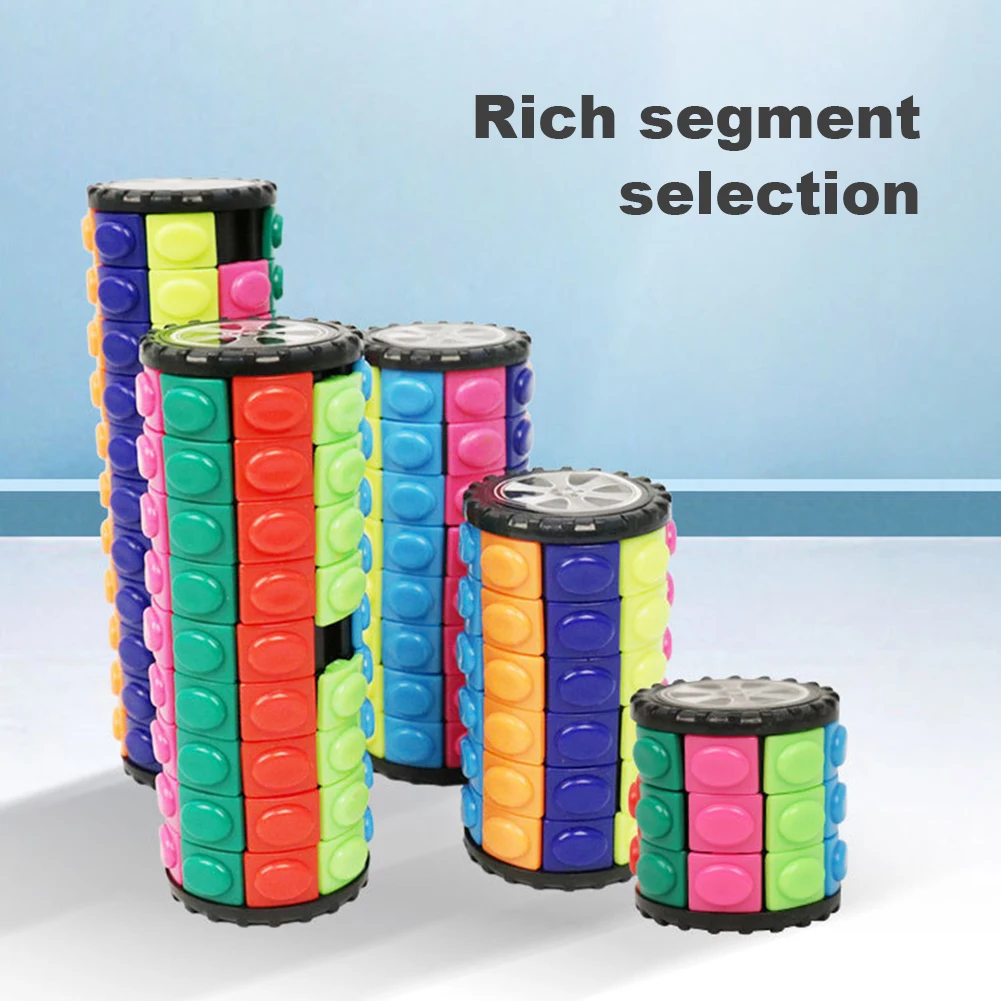 Mini Speed Cube 3D Tower 3/5/7 Layers Speed Cube Stress Reliever Fidget Toys Cylinder Slide Puzzle Cube Toys For Kids
Mini Speed Cube 3D Tower 3/5/7 Layers Speed Cube Stress Reliever Fidget Toys Cylinder Slide Puzzle Cube Toys For Kids