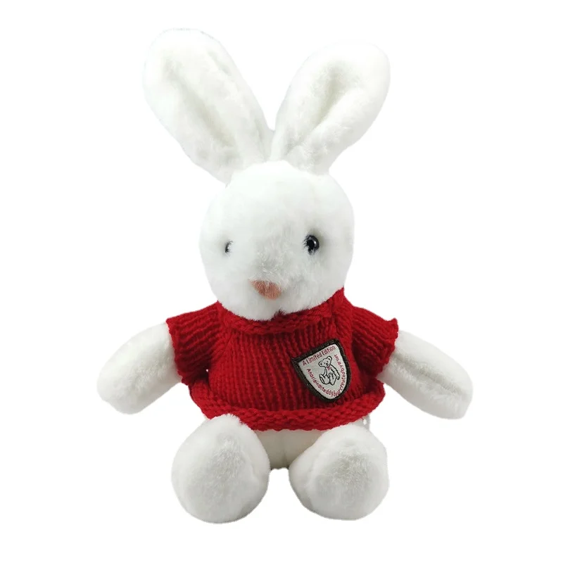 Rabbit plush toy 8 inch doll doll for boys and girls to accompany cute pet rabbit sweater decoration
Rabbit plush toy 8 inch doll doll for boys and girls to accompany cute pet rabbit sweater decoration