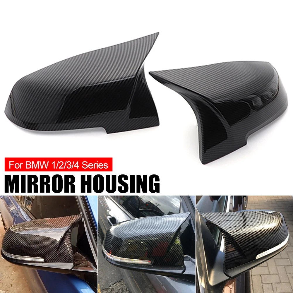 Car Rear View Mirror Cover Carbon Fiber ABS Side Mirror Shell Horn Mirror Cap For BMW 1 2 3 4 Series M2 F30 F32 Auto Accessories
Car Rear View Mirror Cover Carbon Fiber ABS Side Mirror Shell Horn Mirror Cap For BMW 1 2 3 4 Series M2 F30 F32 Auto Accessories