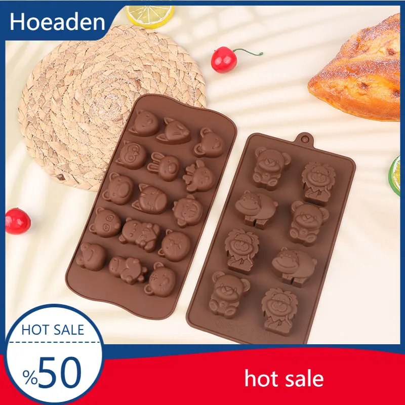 1Pcs 15-Hole Silicone Chocolate Mold Cartoon Animal Lion Chocolate Candy Ice Cubes Children's Food Supplement Party Baking Tool 
1Pcs 15-Hole Silicone Chocolate Mold Cartoon Animal Lion Chocolate Candy Ice Cubes Children's Food Supplement Party Baking Tool