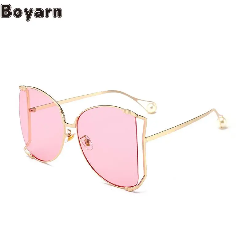 Boyarn New UV400 Shades Oculos Popular Super Large Frame Metal Sunglasses, Luxury Brand Design Fashion Street Photography
Boyarn New UV400 Shades Oculos Popular Super Large Frame Metal Sunglasses, Luxury Brand Design Fashion Street Photography