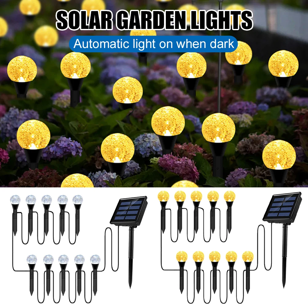 10/20 Lights Solar String Lights Fairy Lights Waterproof Led Light Warm Colorful Outdoor Solar Lamp for Party Gardens Decoration
10/20 Lights Solar String Lights Fairy Lights Waterproof Led Light Warm Colorful Outdoor Solar Lamp for Party Gardens Decoration