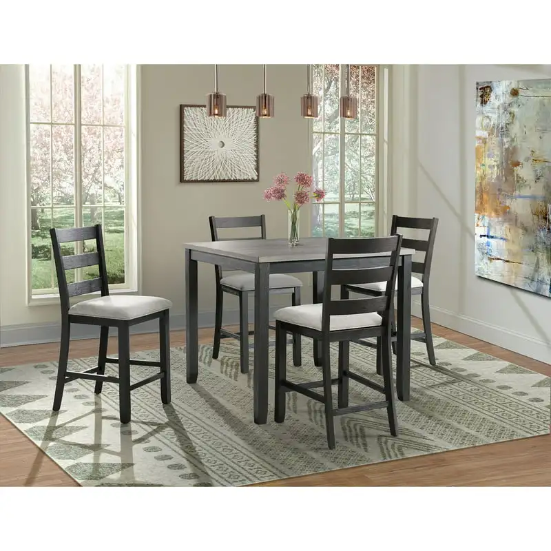 5 Piece Counter Height Dining Set
5 Piece Counter Height Dining Set