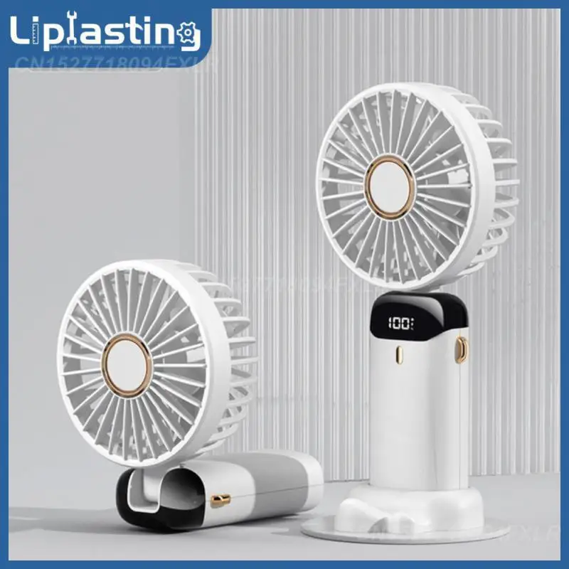 Small Fan Portable Usb Rechargeable Handheld Fan Electric Fans Summer Air Cooling Air Cooler With Led Display Silent Operation
Small Fan Portable Usb Rechargeable Handheld Fan Electric Fans Summer Air Cooling Air Cooler With Led Display Silent Operation