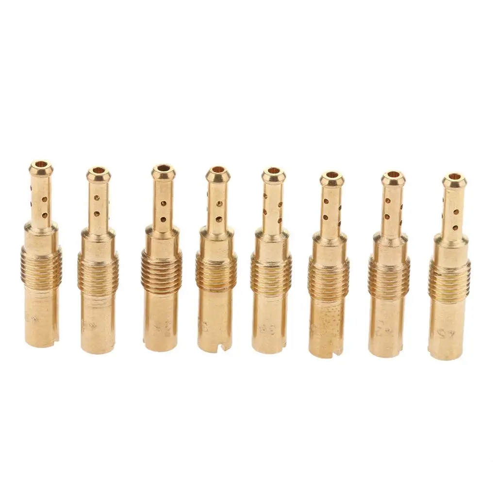 8 шт. мотоциклетный карбюратор Slow/Pilot Jet Kit размера 32-50 для OKO KOSO 
8 шт. мотоциклетный карбюратор Slow/Pilot Jet Kit размера 32-50 для OKO KOSO