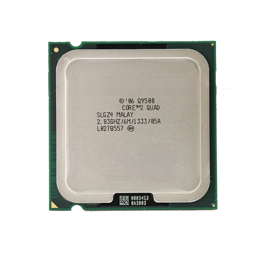 Core 2 Quad Q9500 2.8 GHz Quad-Core CPU Processor 6M 95W LGA 775 100% Tested
Core 2 Quad Q9500 2.8 GHz Quad-Core CPU Processor 6M 95W LGA 775 100% Tested