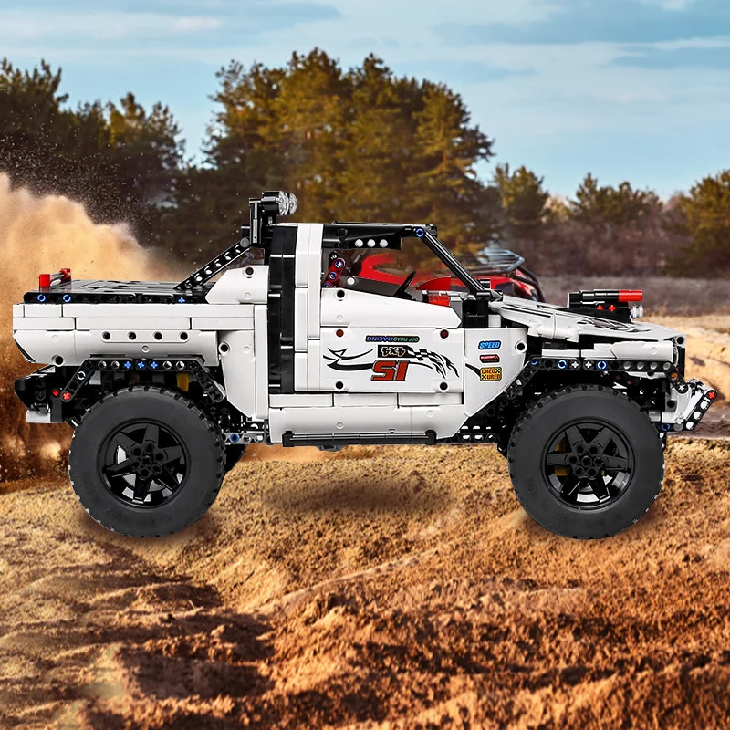 NEW 2027Pcs Custom Pick-Up 4X4 Kids MOC-2412 High-tech Blocks for Adults Hobbies Educational Toys Vehicles Models Gift Building
NEW 2027Pcs Custom Pick-Up 4X4 Kids MOC-2412 High-tech Blocks for Adults Hobbies Educational Toys Vehicles Models Gift Building