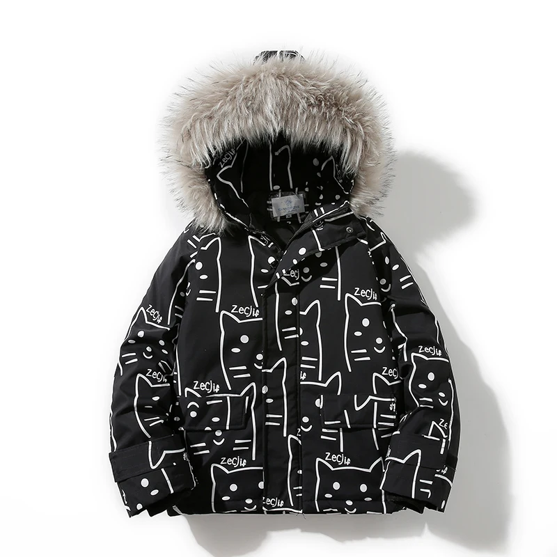 winter jacket women Kawaii Printing Cat Parka Thick Warm Korean Fashion Female Puffer jacket Cotton Padded Hooded Coat Woman
winter jacket women Kawaii Printing Cat Parka Thick Warm Korean Fashion Female Puffer jacket Cotton Padded Hooded Coat Woman