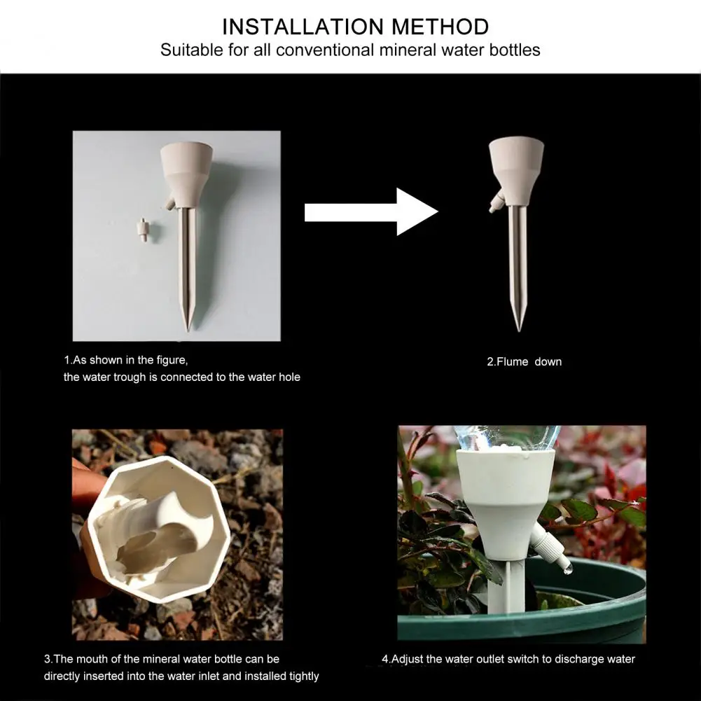 One Size Durable Flower Bonsai Plant Watering Device Lightweight Plant Watering Stake Round Edges for Garden
One Size Durable Flower Bonsai Plant Watering Device Lightweight Plant Watering Stake Round Edges for Garden