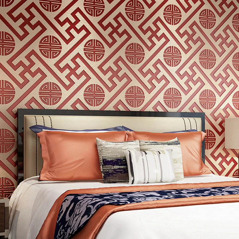 New Chinese Window Pattern, Non-woven Fabric, Deerskin Velvet Wallpaper, Classical Background Wall, Study Wallpaper 
New Chinese Window Pattern, Non-woven Fabric, Deerskin Velvet Wallpaper, Classical Background Wall, Study Wallpaper