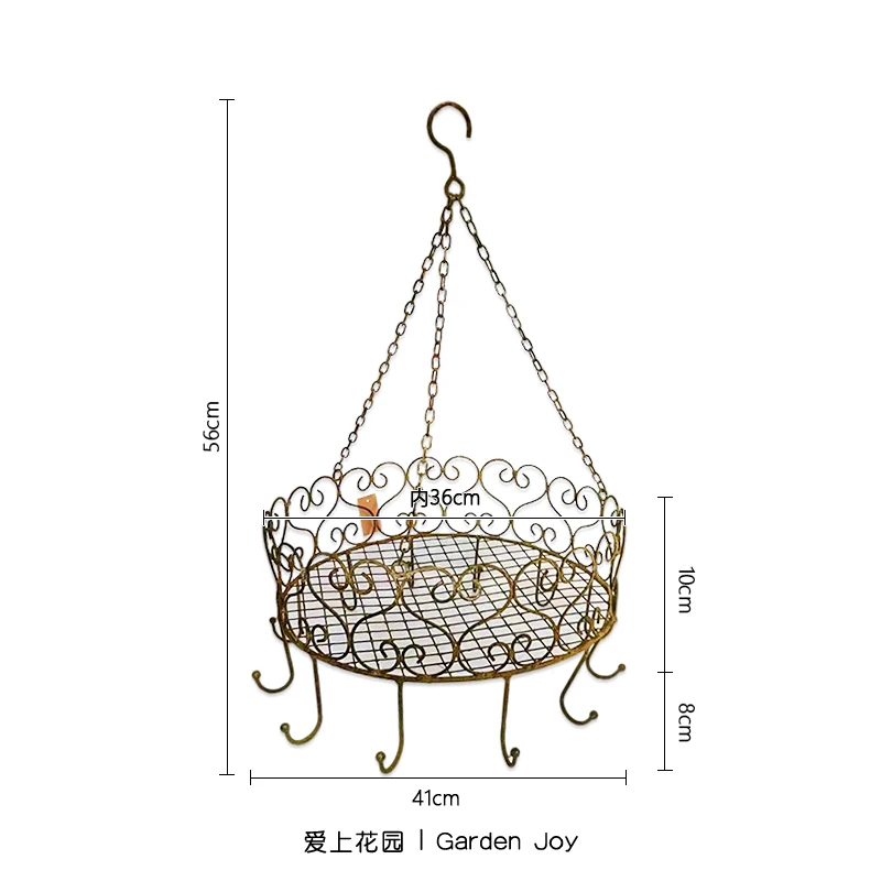 Подвесная корзина из проволоки
Подвесная корзина из проволоки