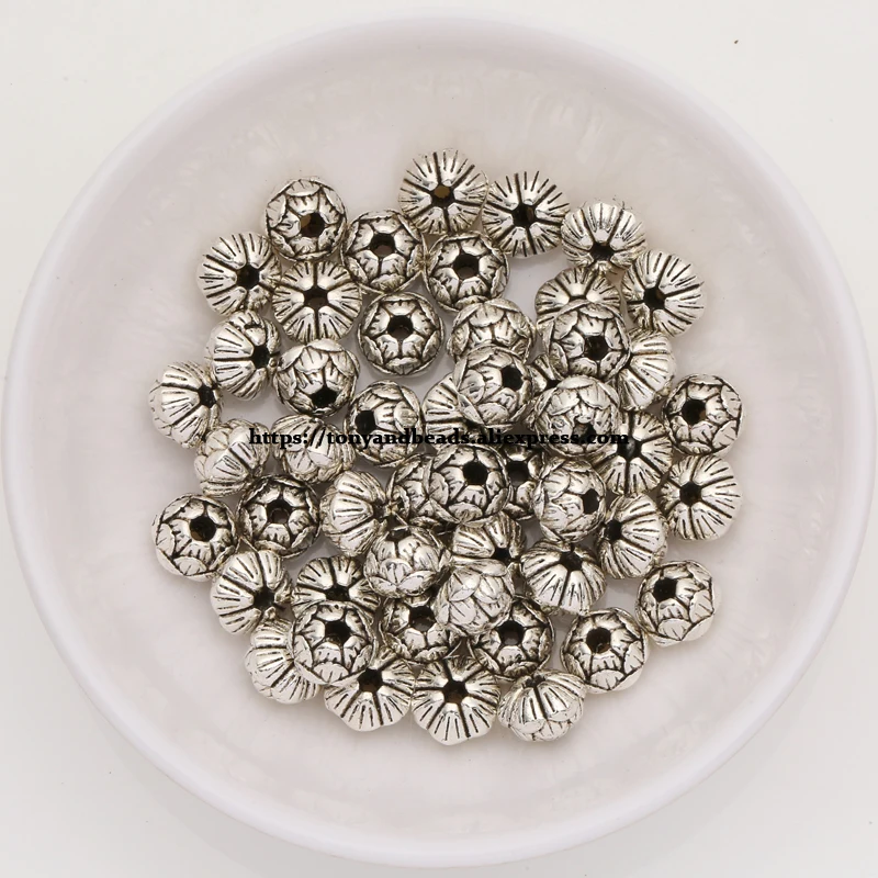 (50Pcs / Lot !) Zinc Alloy Tibetan Antique Silver European Charm Bud-Shape Spacer Beads For Jewelry Making Size 7x5mm HZ5005B
(50Pcs / Lot !) Zinc Alloy Tibetan Antique Silver European Charm Bud-Shape Spacer Beads For Jewelry Making Size 7x5mm HZ5005B