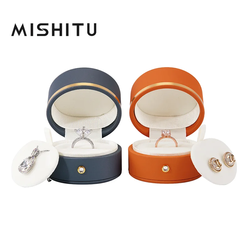 MISHITU PU Leather Jewelry Box Ring Box Pendant Chain Cube Diamond Ring Storage Box Jewelry Display Box Gift Box
MISHITU PU Leather Jewelry Box Ring Box Pendant Chain Cube Diamond Ring Storage Box Jewelry Display Box Gift Box