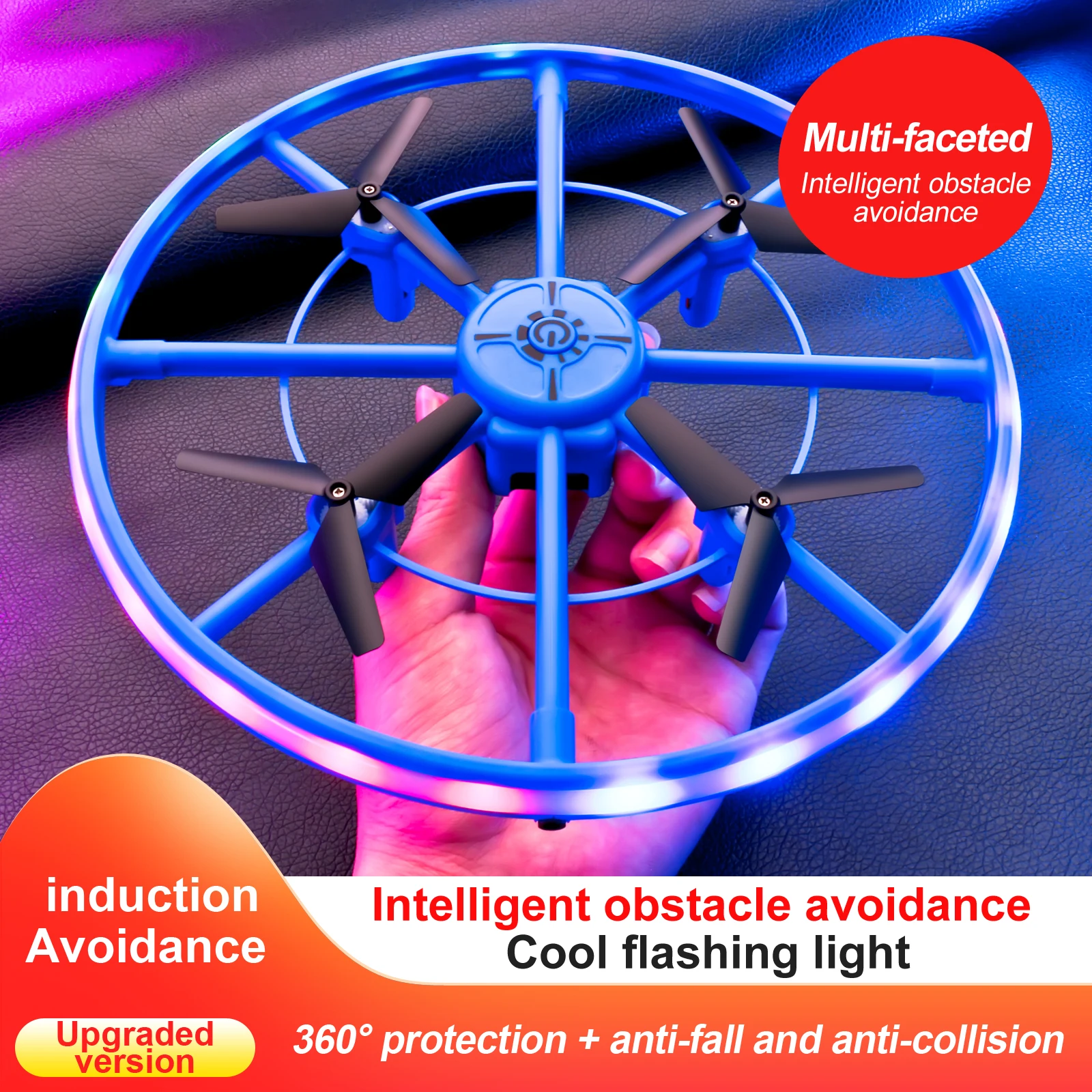 S126 Mini RC UFO Drone Flashing Light Hand Sensing Helicopter Infrared Quadcopter Remote Control 3D Flip Drones Child‘s Toys
S126 Mini RC UFO Drone Flashing Light Hand Sensing Helicopter Infrared Quadcopter Remote Control 3D Flip Drones Child‘s Toys