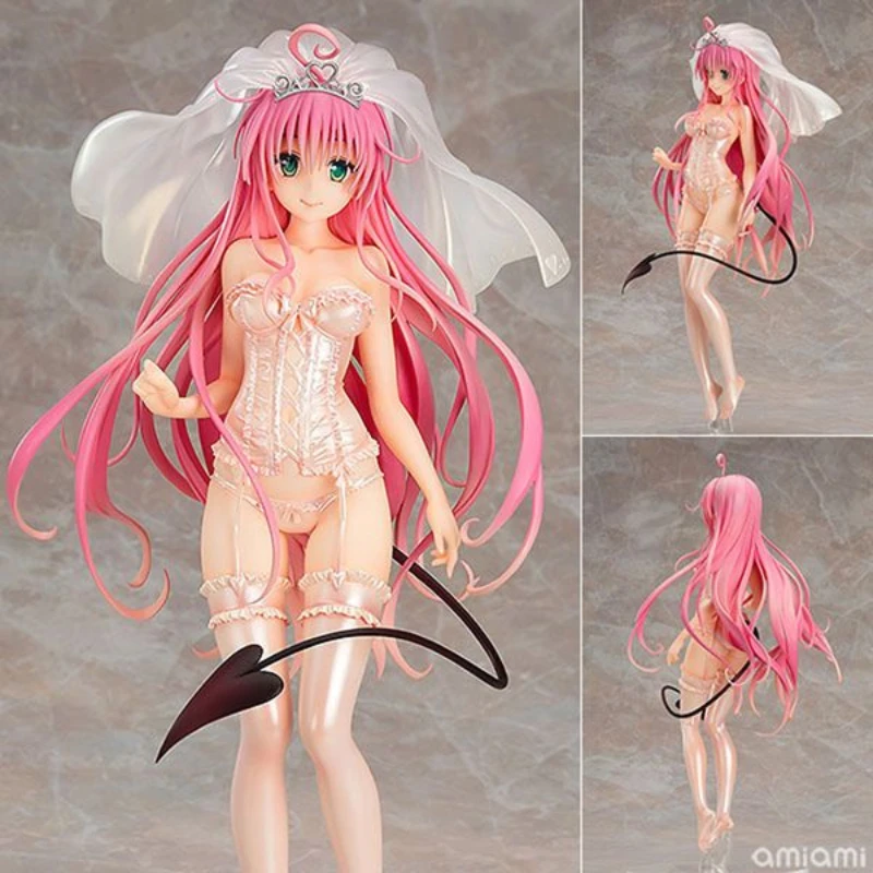 Новинка 2022, аниме To Love Ru темнота, сексуальное нижнее белье для девушек, Лала, экшн-фигурка, свадебное платье, фигурки, модель игрушки
Новинка 2022, аниме To Love Ru темнота, сексуальное нижнее белье для девушек, Лала, экшн-фигурка, свадебное платье, фигурки, модель игрушки