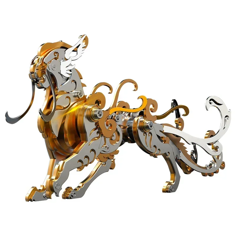 88pcs Mountain and Sea Classics Cultural Creation Lu Wu Metal Model Assembly 3d Three-dimensional Advanced Jigsaw Puzzle
88pcs Mountain and Sea Classics Cultural Creation Lu Wu Metal Model Assembly 3d Three-dimensional Advanced Jigsaw Puzzle