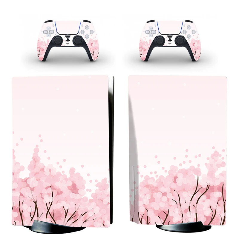 Romantic Sakura PS5 Disc Edition Skin Sticker Decal Cover for PlayStation 5 Console and 2 Controllers PS5 Skin Sticker Vinyl
Romantic Sakura PS5 Disc Edition Skin Sticker Decal Cover for PlayStation 5 Console and 2 Controllers PS5 Skin Sticker Vinyl