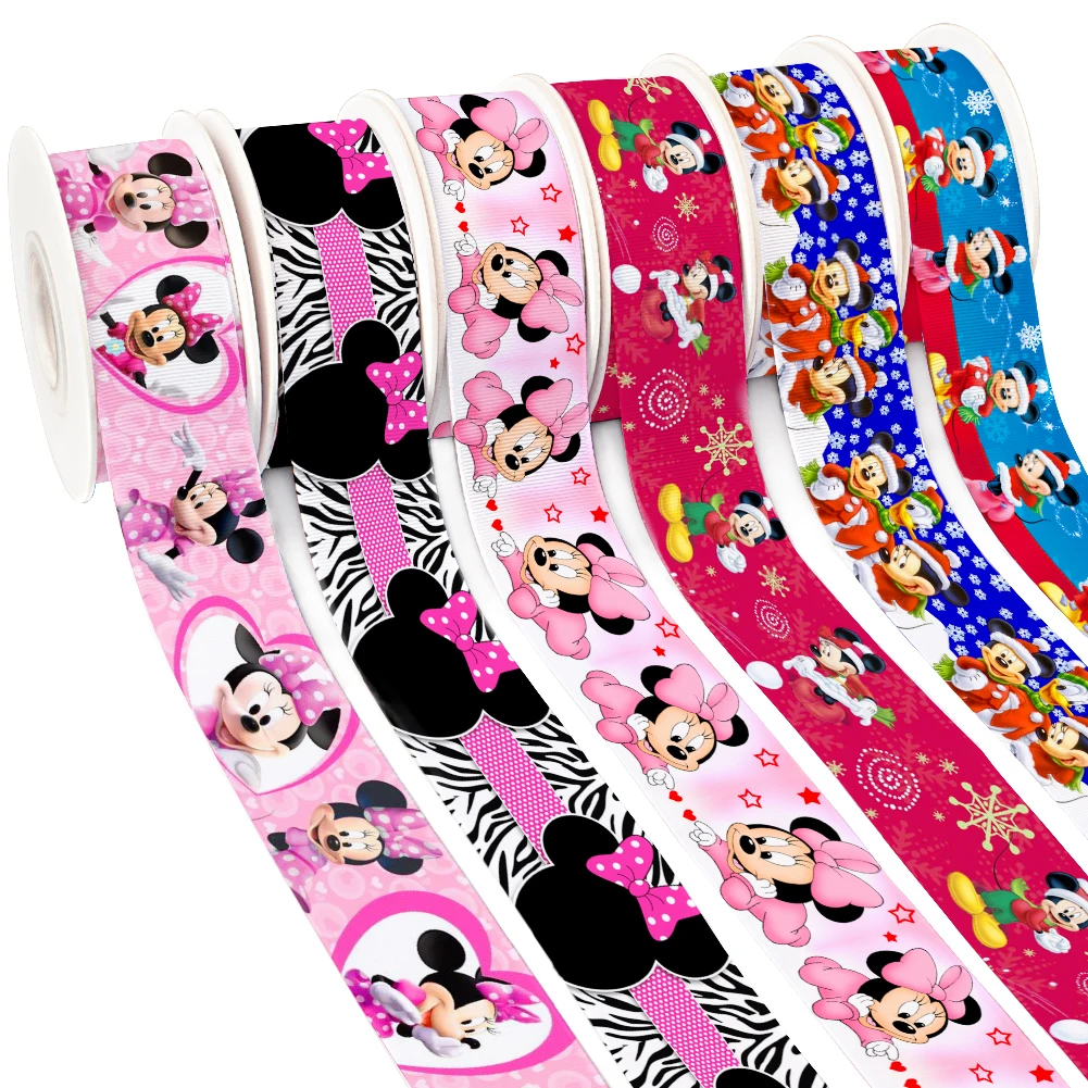 10yards Disney Minnie Daisy Grosgrain / Satin Ribbon for Bow DIY Girl Headwear Hair Bows
10yards Disney Minnie Daisy Grosgrain / Satin Ribbon for Bow DIY Girl Headwear Hair Bows