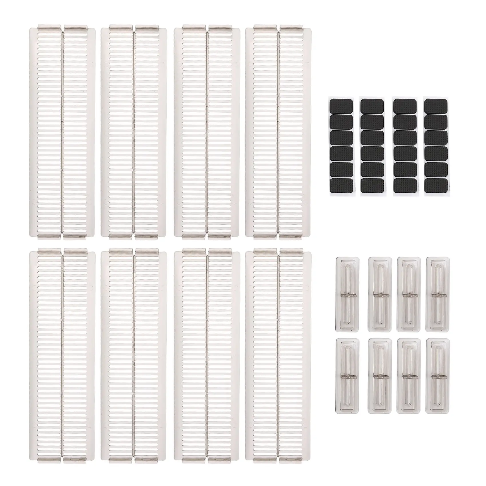 8 PCS Adjustable Drawer Dividers DIY Cabinet Storage Partition Divider for Clutter Kitchen Cutlery Organizer Separator
8 PCS Adjustable Drawer Dividers DIY Cabinet Storage Partition Divider for Clutter Kitchen Cutlery Organizer Separator